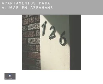 Apartamentos para alugar em  Abrahams