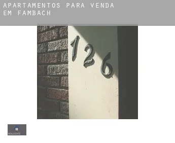 Apartamentos para venda em  Fambach