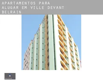 Apartamentos para alugar em  Ville-devant-Belrain