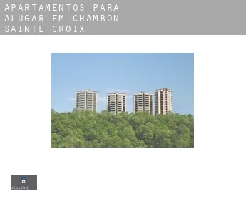 Apartamentos para alugar em  Chambon-Sainte-Croix