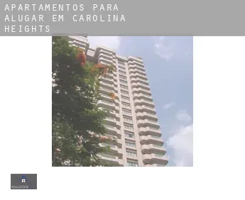 Apartamentos para alugar em  Carolina Heights