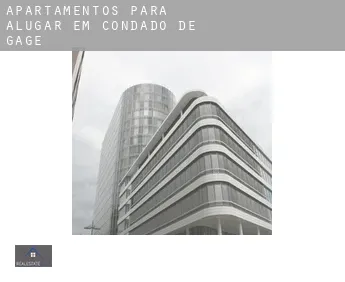 Apartamentos para alugar em  Condado de Gage