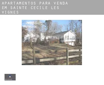 Apartamentos para venda em  Sainte-Cécile-les-Vignes