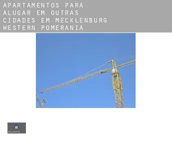 Apartamentos para alugar em  Outras cidades em Mecklenburg-Western Pomerania