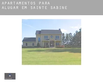Apartamentos para alugar em  Sainte-Sabine