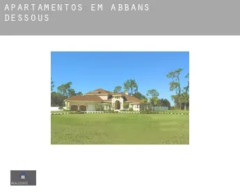 Apartamentos em  Abbans-Dessous