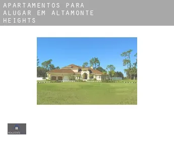 Apartamentos para alugar em  Altamonte Heights