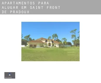 Apartamentos para alugar em  Saint-Front-de-Pradoux