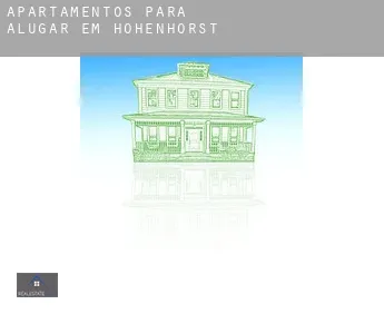 Apartamentos para alugar em  Hohenhorst