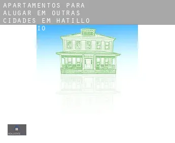 Apartamentos para alugar em  Outras cidades em Hatillo Municipio