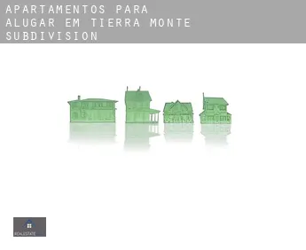 Apartamentos para alugar em  Tierra Monte Subdivision