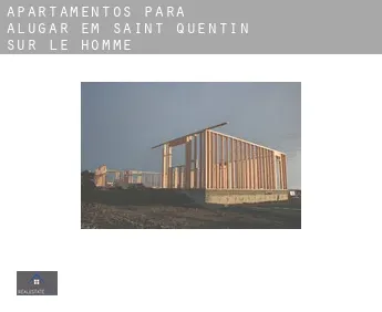 Apartamentos para alugar em  Saint-Quentin-sur-le-Homme