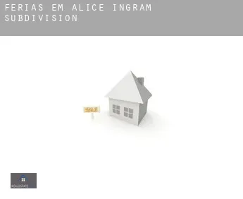 Férias em  Alice Ingram Subdivision
