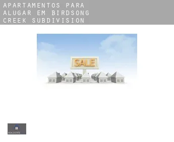 Apartamentos para alugar em  Birdsong Creek Subdivision