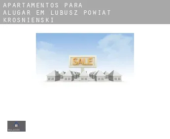 Apartamentos para alugar em  Powiat krośnieński (Lubusz)