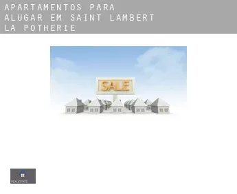 Apartamentos para alugar em  Saint-Lambert-la-Potherie