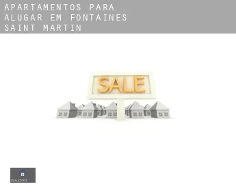 Apartamentos para alugar em  Fontaines-Saint-Martin