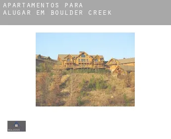 Apartamentos para alugar em  Boulder Creek