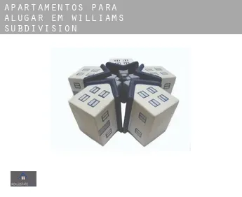 Apartamentos para alugar em  Williams Subdivision