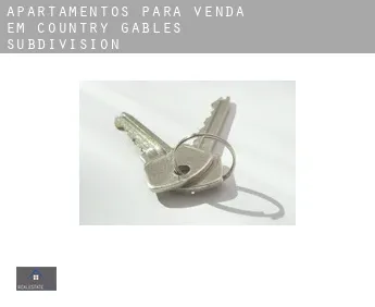 Apartamentos para venda em  Country Gables Subdivision