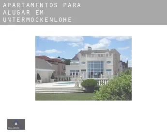 Apartamentos para alugar em  Untermöckenlohe