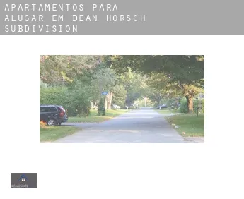 Apartamentos para alugar em  Dean-Horsch Subdivision