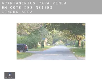 Apartamentos para venda em  Côte-des-Neiges (census area)