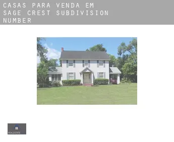 Casas para venda em  Sage Crest Subdivision Number 4
