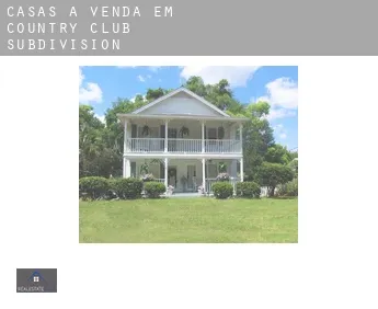 Casas à venda em  Country Club Subdivision