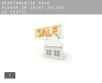 Apartamentos para alugar em  Saint-Julien-le-Châtel