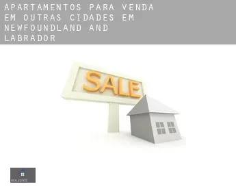 Apartamentos para venda em  Outras cidades em Newfoundland and Labrador