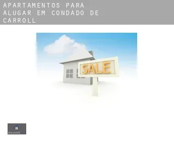 Apartamentos para alugar em  Condado de Carroll