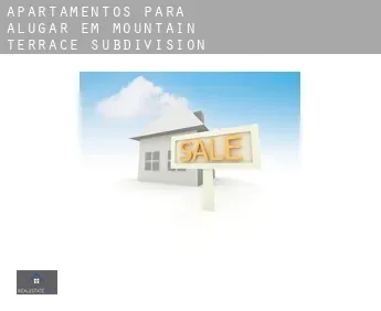 Apartamentos para alugar em  Mountain Terrace Subdivision Number 1-4