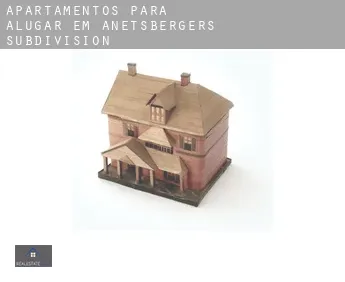 Apartamentos para alugar em  Anetsberger's Subdivision