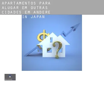 Apartamentos para alugar em  Outras cidades em Andere Städte in Japan