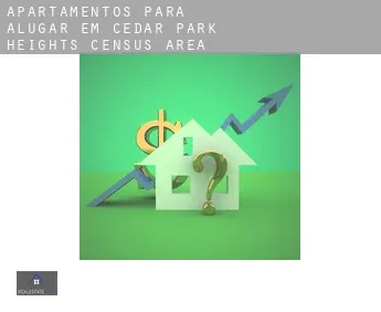 Apartamentos para alugar em  Cedar Park Heights (census area)