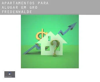 Apartamentos para alugar em  Groß Fredenwalde