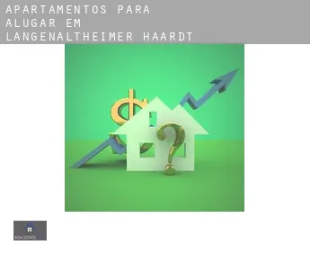 Apartamentos para alugar em  Langenaltheimer Haardt