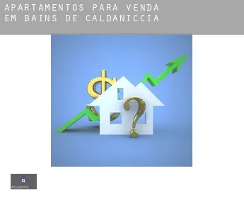 Apartamentos para venda em  Bains de Caldaniccia