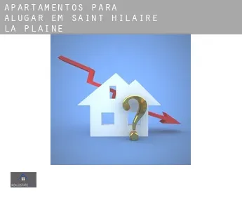 Apartamentos para alugar em  Saint-Hilaire-la-Plaine