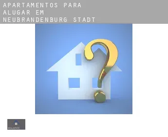 Apartamentos para alugar em  Neubrandenburg Stadt