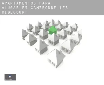 Apartamentos para alugar em  Cambronne-lès-Ribécourt