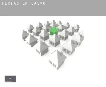 Férias em  Calvo