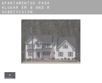 Apartamentos para alugar em  B and R Subdivision