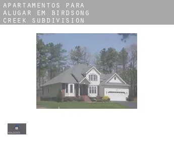 Apartamentos para alugar em  Birdsong Creek Subdivision
