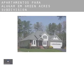 Apartamentos para alugar em  Green Acres Subdivision