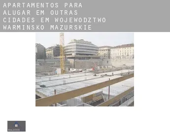 Apartamentos para alugar em  Outras cidades em Wojewodztwo Warminsko-Mazurskie
