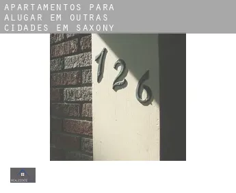 Apartamentos para alugar em  Outras cidades em Saxony-Anhalt